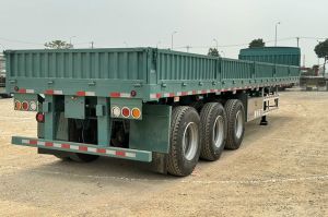 Moóc lửng YUNLI 40feet 2 chức năng lốp 12 không săm
