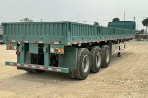 Moóc lửng YUNLI 40feet 2 chức năng lốp 12 không săm