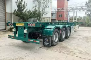 Moóc xương 45ft huali, tải 34 tấn